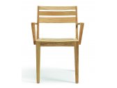Кресло деревянное Ethimo Ribot тик натуральный Фото 4