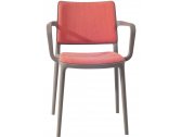 Кресло пластиковое с обивкой PAPATYA Joy-K Soft Seat & Back стеклопластик, ткань Фото 4
