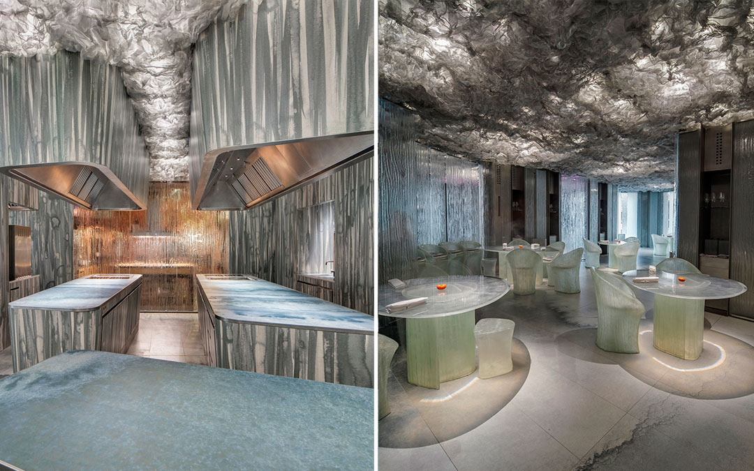 RCR arquitectes создали ресторан “пещеру” в Барселоне для Альберта Адриа