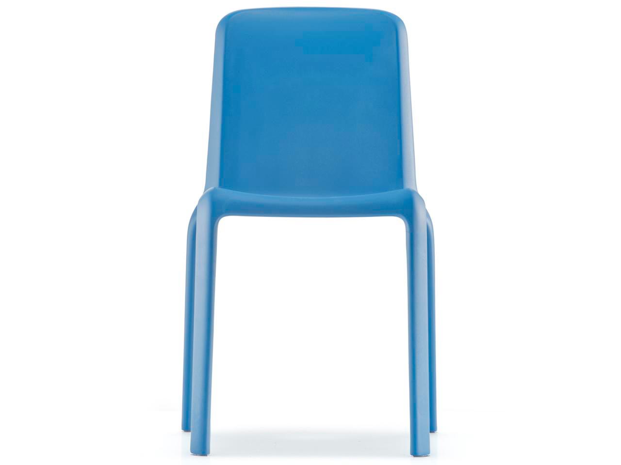 Пластиковый стул синий 470х550х805 мм, PEDRALI, Snow (4)