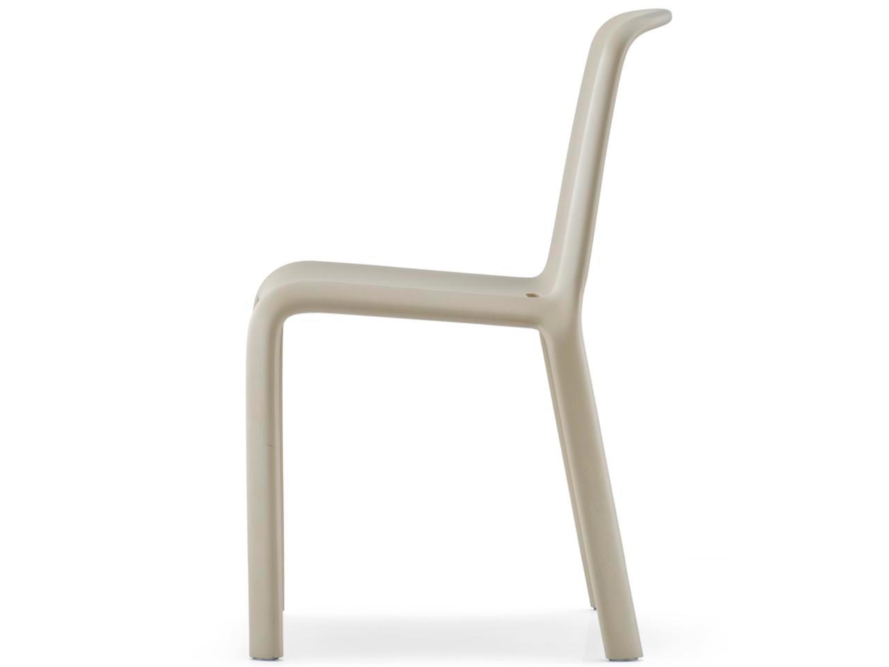 Стул пластиковый бежевый 470х550х805 мм, PEDRALI, Snow (2)