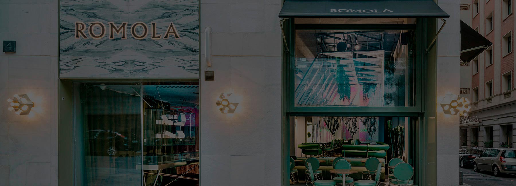 Испанский архитектор Андре Жак завершил работу над мраморным рестораном “Romola”