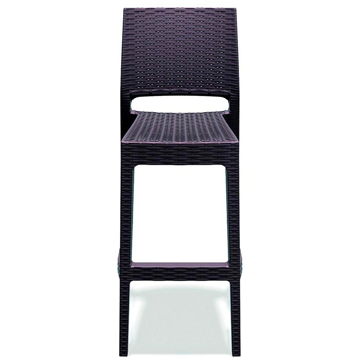 Барный стул GS1012 Ямайка коричневый 450х510х1080 мм, Grattoni, Barstool (1)