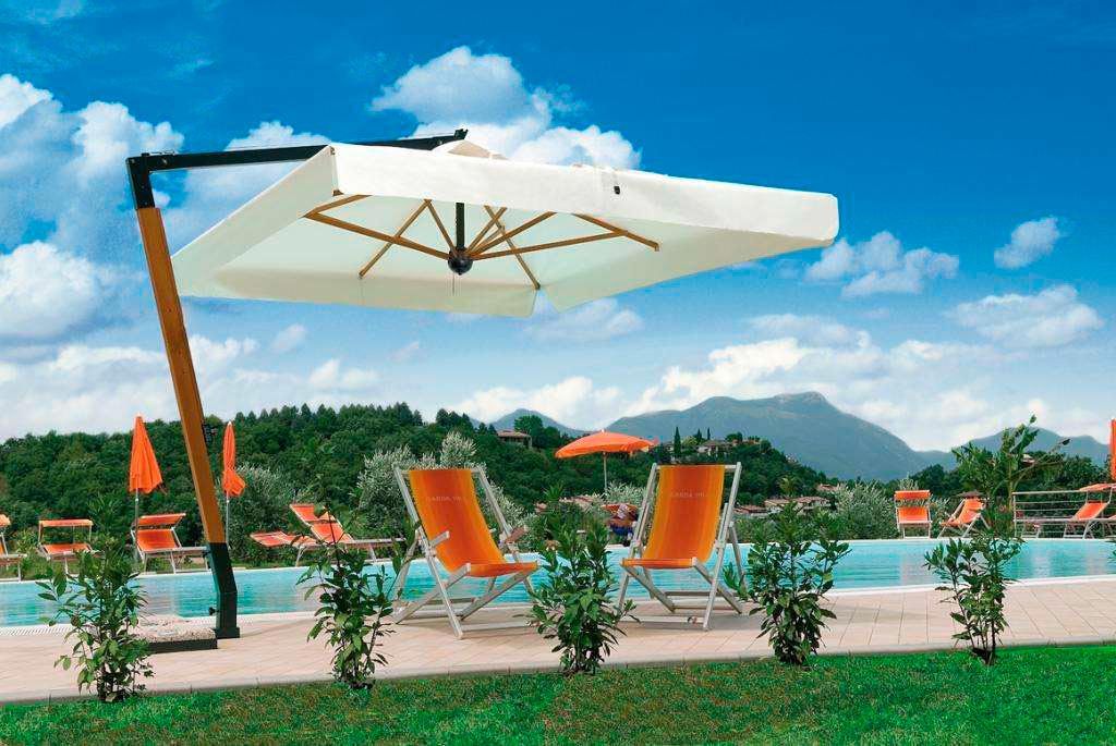 Профессиональный зонт с воланом Palladio Braccio, Relax (9)