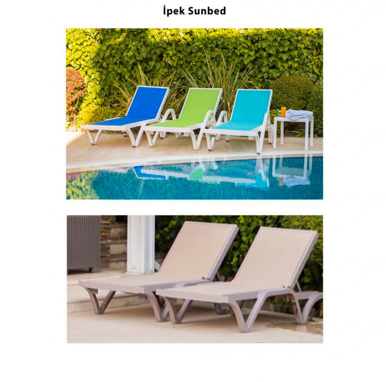 Ipek Sunbed Kayaplas шезлонг пластиковый турция (6)