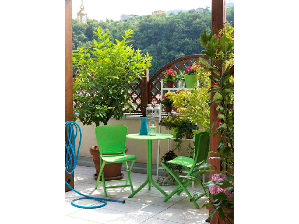 Пластиковый стол, Spritz Nardi лайм (2)