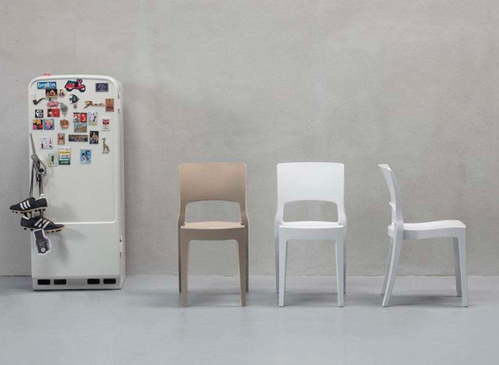 Стул пластиковый Isy Technopolymer белый (1)