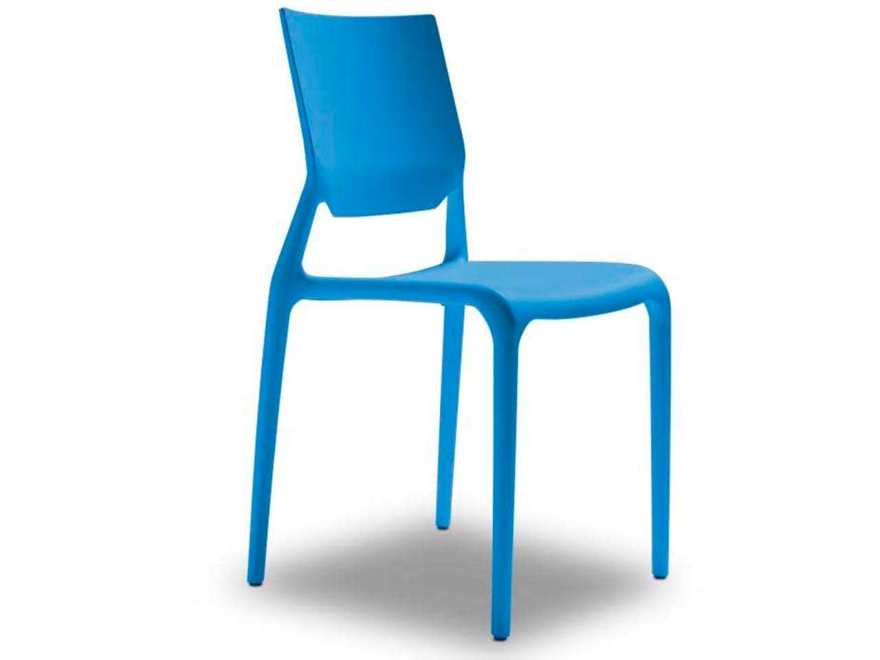 Стул пластиковый Sirio Scab Design синий (2)