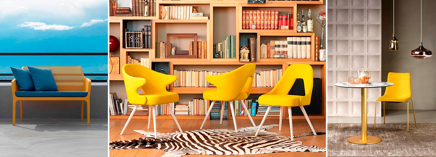 Любителям солнышка! 16 популярных стульев в желтом цвете