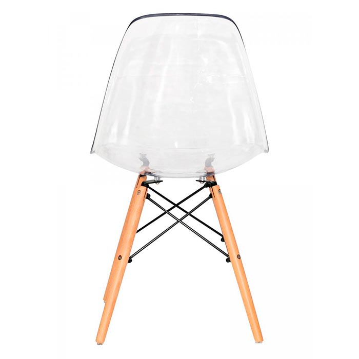Стул пластиковый прозрачный Eames DSW (3)