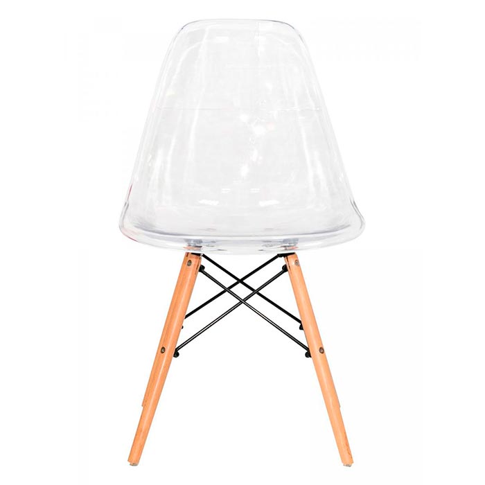 Стул пластиковый прозрачный Eames DSW (4)