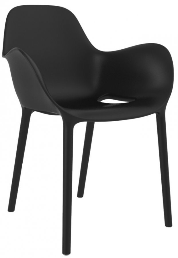 Кресло пластиковое Vondom Sabinas Basic черный
