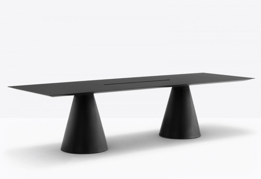 Стол с каналом для протяжки проводов Ikon Table CC