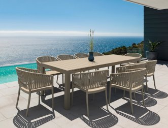 Кресло пластиковое Siesta Contract Portofino бежевый