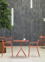 Стол обеденный металлический Nolita