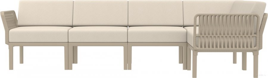 Комплект пластиковой мебели Portofino Lounge Corner