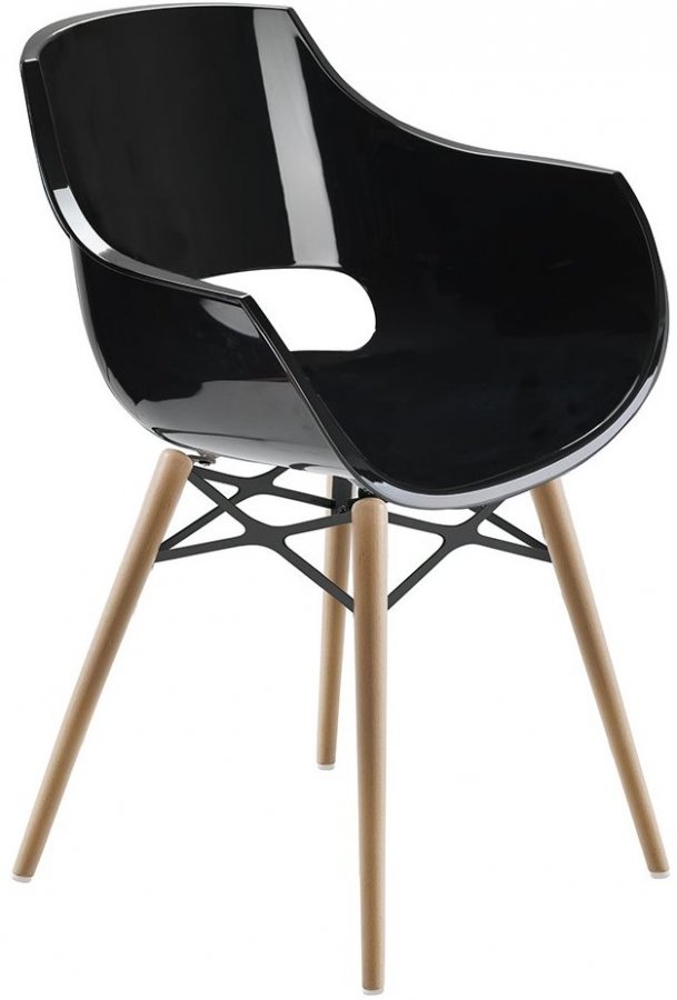 Кресло пластиковое Opal Wox Beech