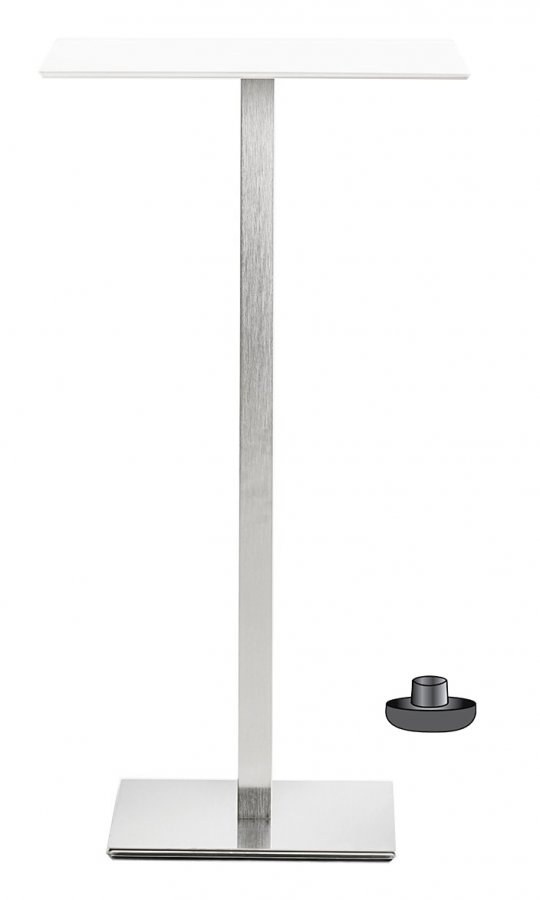Подстолье металлическое барное Inox