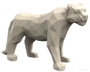 Фигура дизайнерская пластиковая Origami Hyou Basic