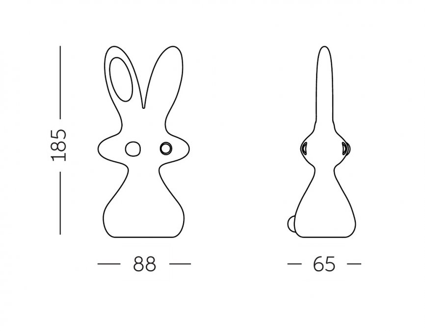 Фигура пластиковая Кролик Cosmo Bunny Pop