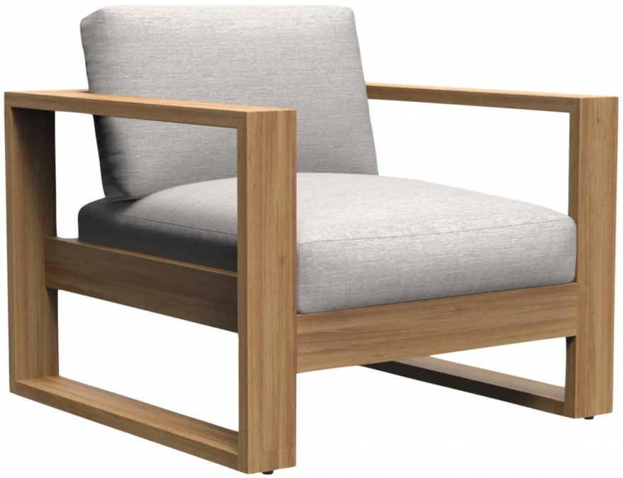 Кресло деревянное с подушками Matisse Teak