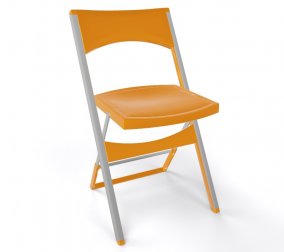 Стул пластиковый складной Gaber Compact горчичный