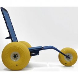Инвалидный шезлонг для бассейна и пляжа Roller