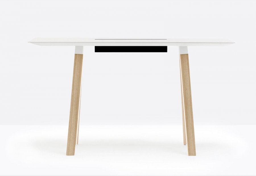 Стол барный с каналом для протяжки проводов Arki-Table CC Wood