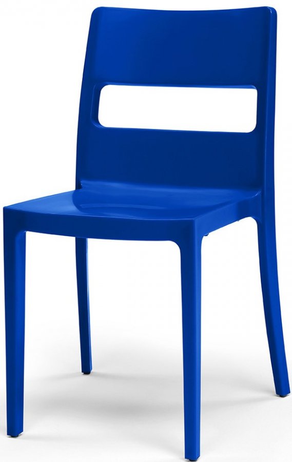 Стул пластиковый Scab Design Sai синий