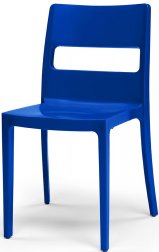 Стул пластиковый Scab Design Sai синий