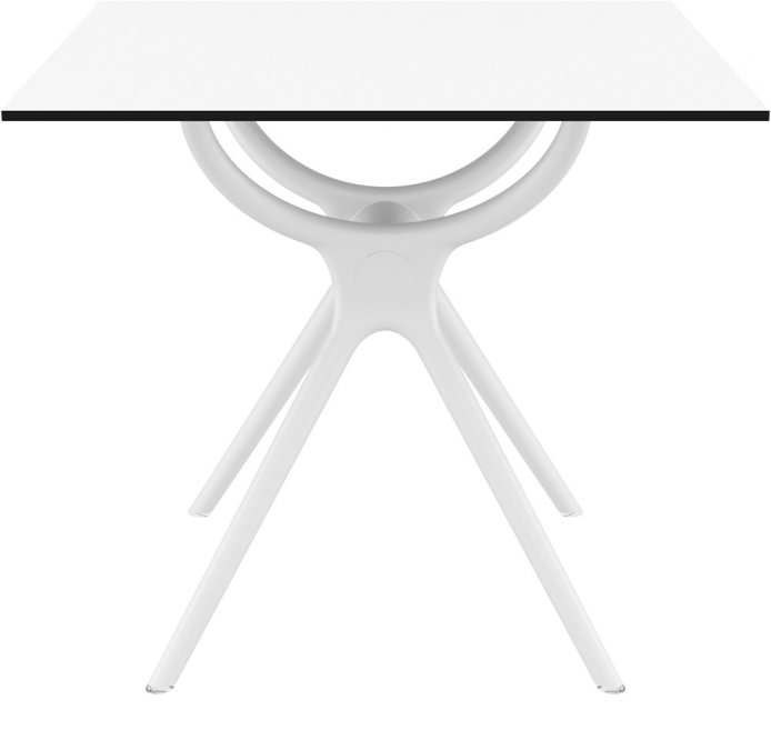 Стол пластиковый Air Table 80, белый, 800х800х740 мм
