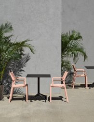 Кресло пластиковое Nardi Trill Armchair розовый