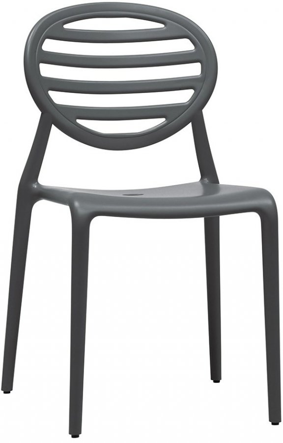 Стул пластиковый Scab Design Top Gio антрацит