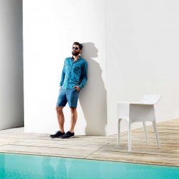 Кресло пластиковое Vondom Hidra Basic белый