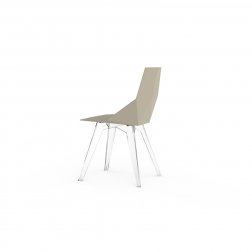 Стул пластиковый Vondom Faz Basic слоновая кость