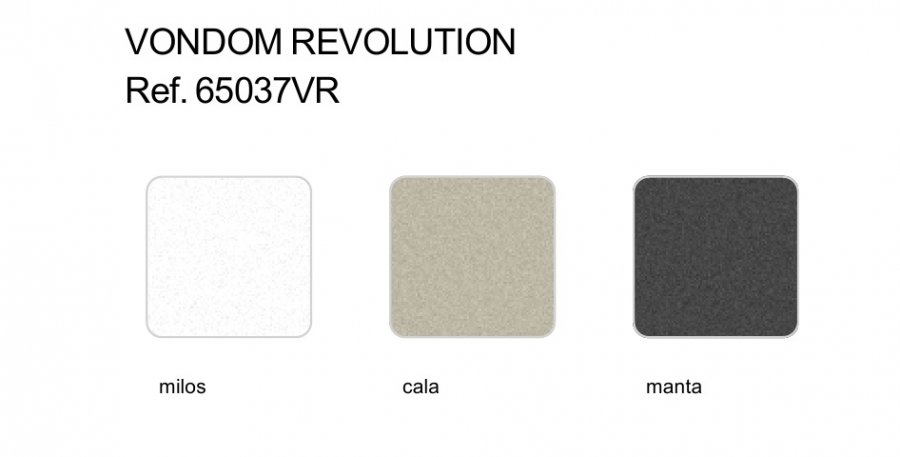 Стул пластиковый Vondom Brooklyn Revolution бежевый Cala