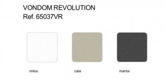 Стул пластиковый Vondom Brooklyn Revolution бежевый Cala