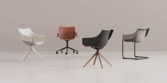 Кресло офисное пластиковое Manta