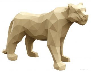 Фигура дизайнерская пластиковая Origami Hyou Basic