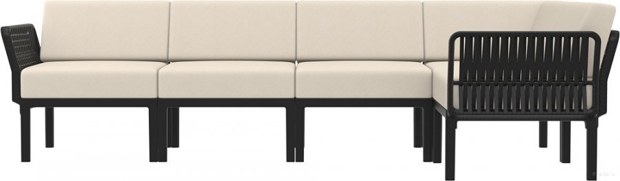 Комплект пластиковой мебели Portofino Lounge Corner