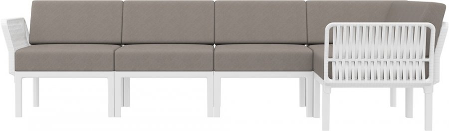 Комплект пластиковой мебели Portofino Lounge Corner
