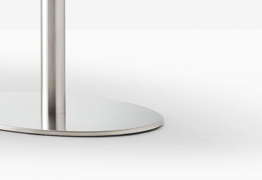 Стол обеденный Inox Ellittico