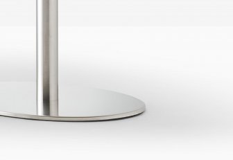 Стол обеденный Inox Ellittico