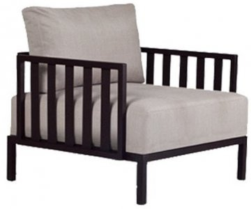 Slim Stripe Кресло с подушками