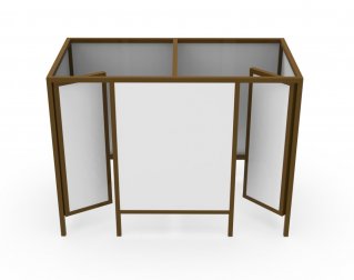 Кабина для переодевания металлическая Siti Duo