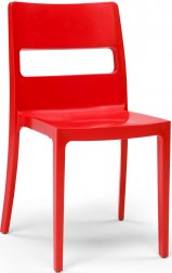 Стул пластиковый Scab Design Sai красный