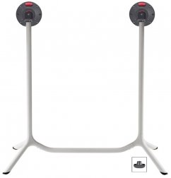 Подстолье металлическое барное двойное складное Tripe Double Folding