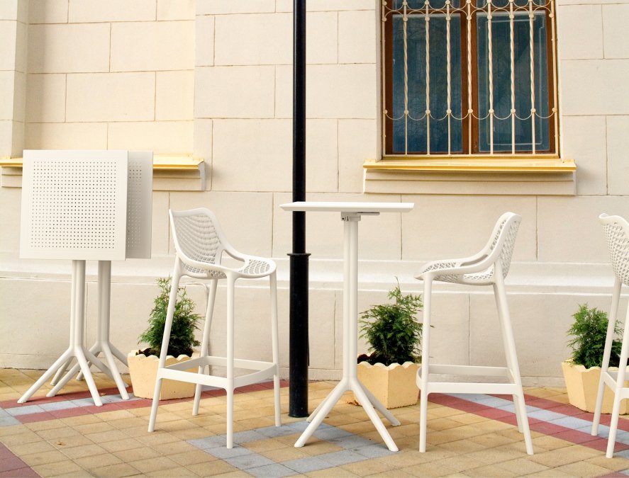 Стол пластиковый барный складной Sky Folding Bar Table 60