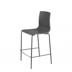 Стул полубарный пластиковый Scab Design Alice Barstool антрацит