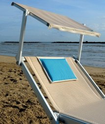 Шезлонг-лежак металлический Maxi Relax